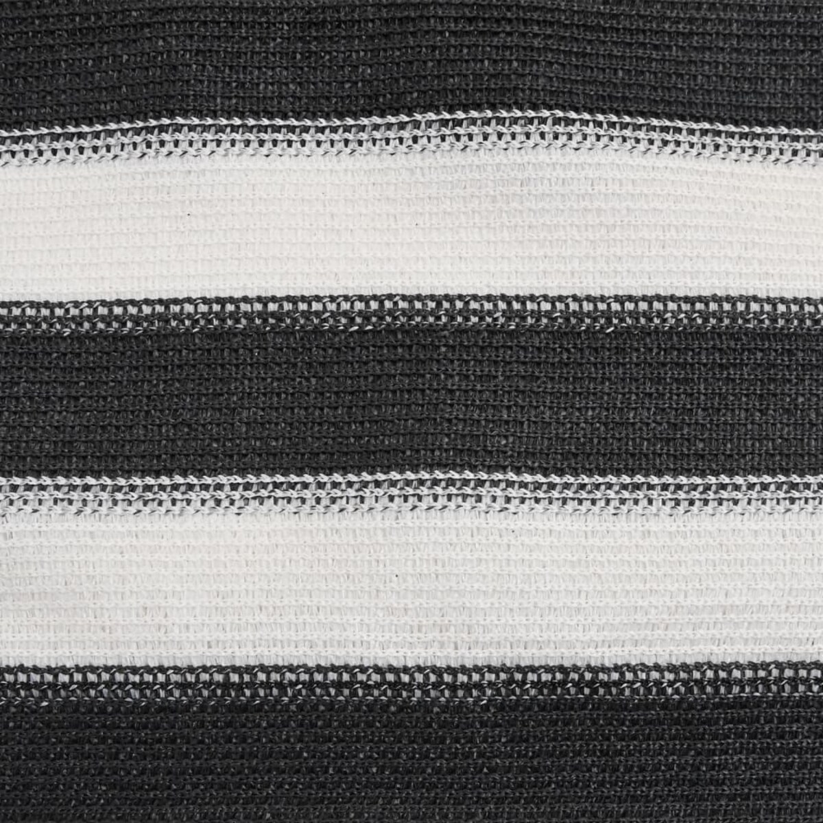 vidaXL Siatka cieniująca, antracytowo-biała, 1,8x50 m, HDPE, 195 g/m²