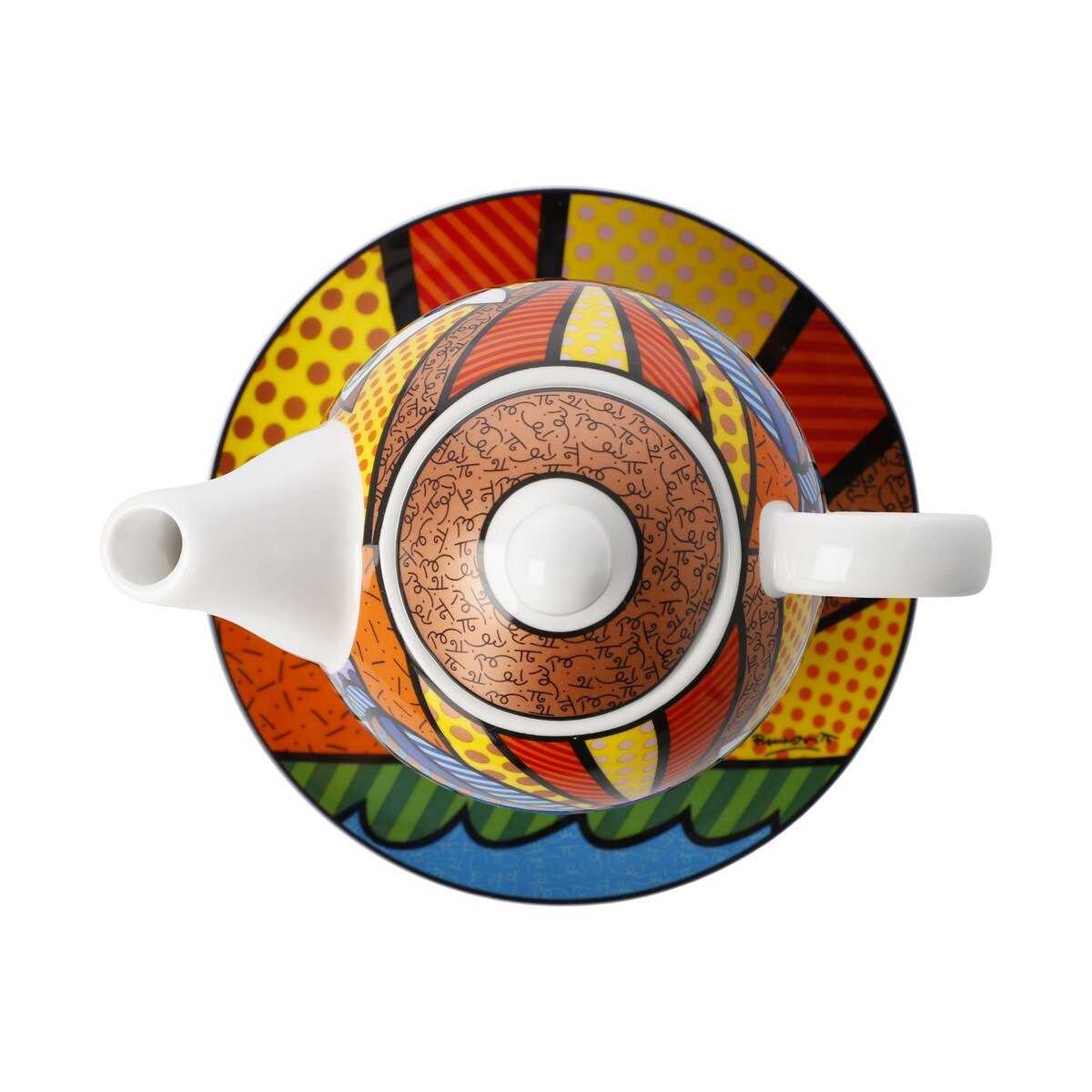 Zestaw do parzenia herbaty R.Britto - Britto Garden - Goebel