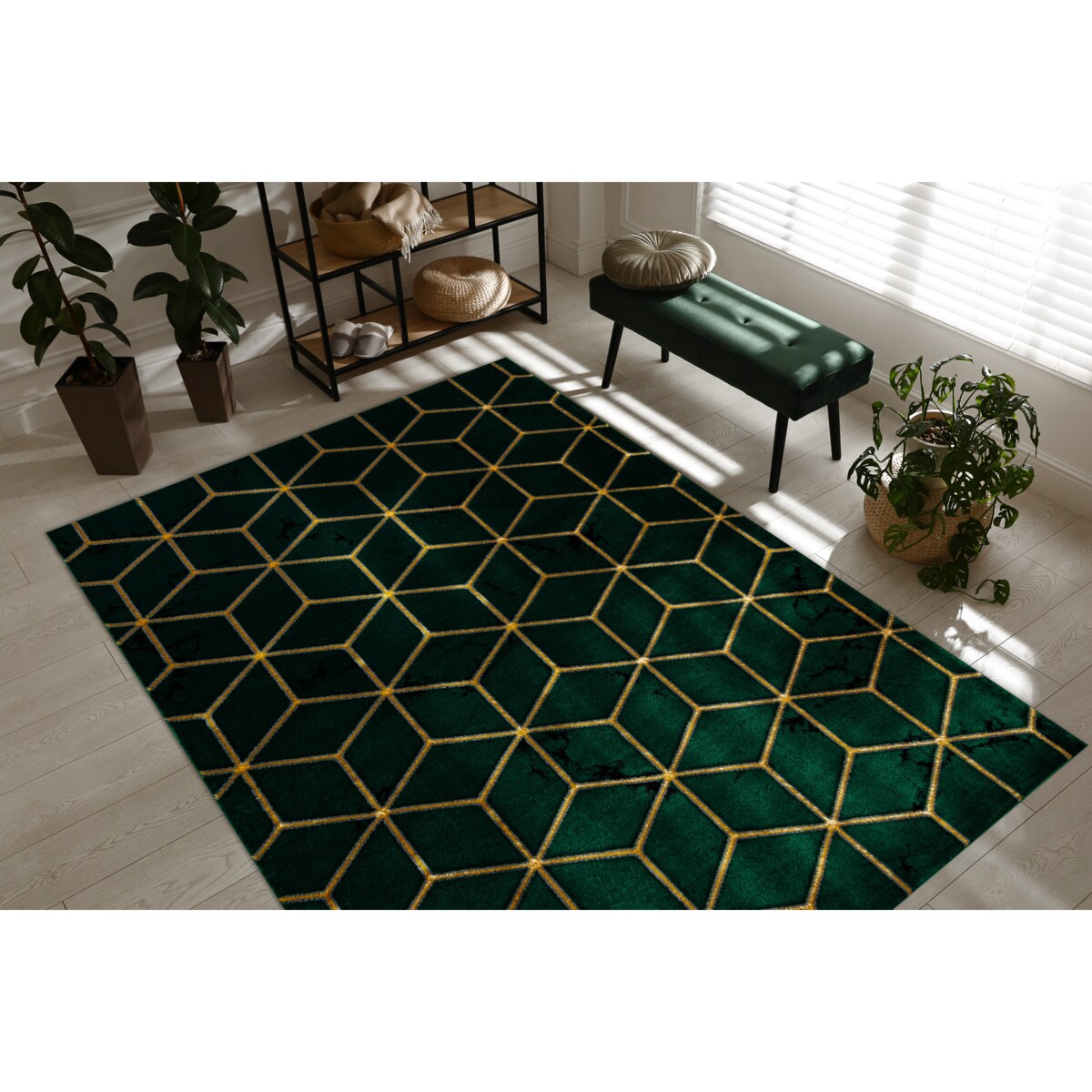Dywan EMERALD ekskluzywny 1014 glamour, 200x290 cm