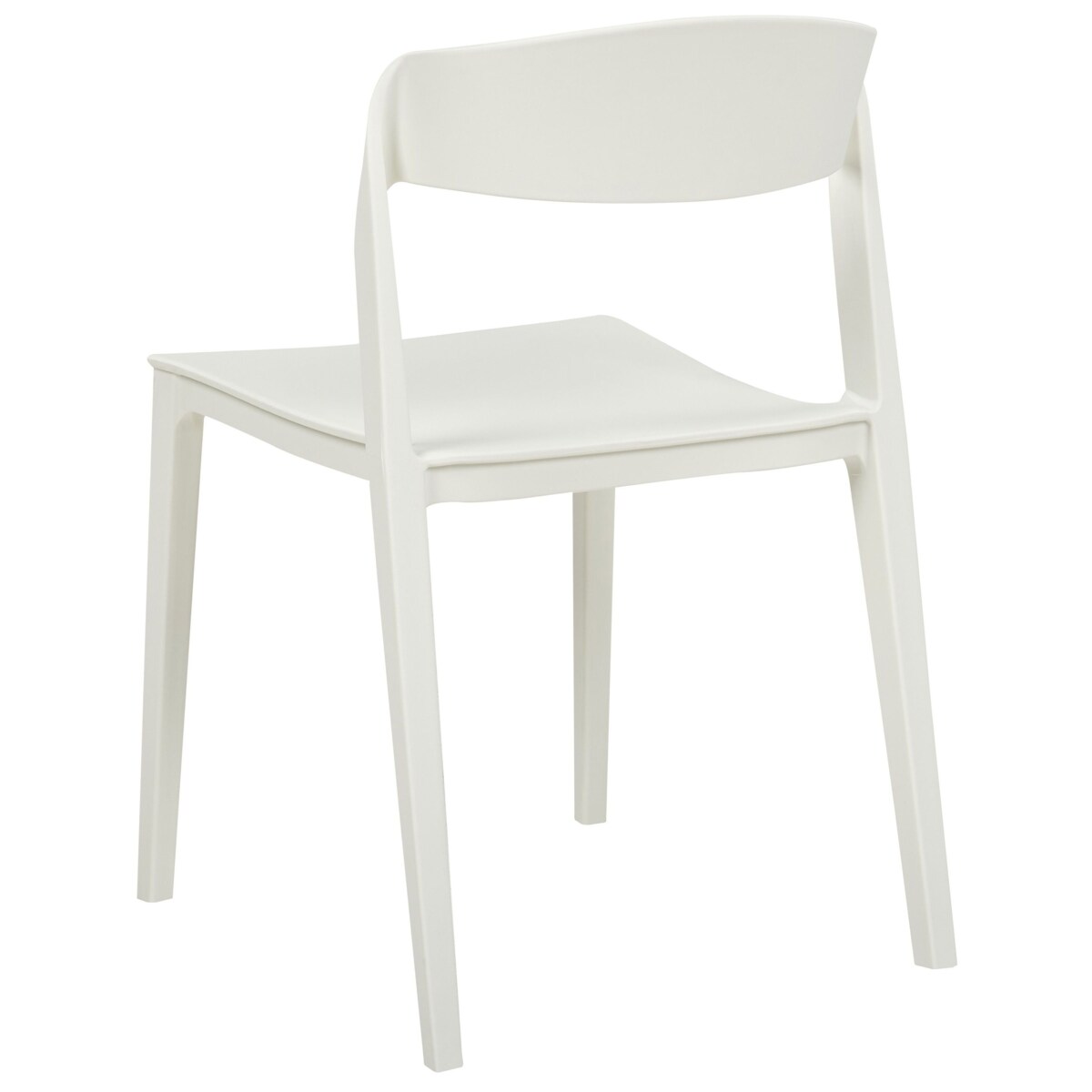 Zestaw 2 krzeseł do jadalni biały SOMERS