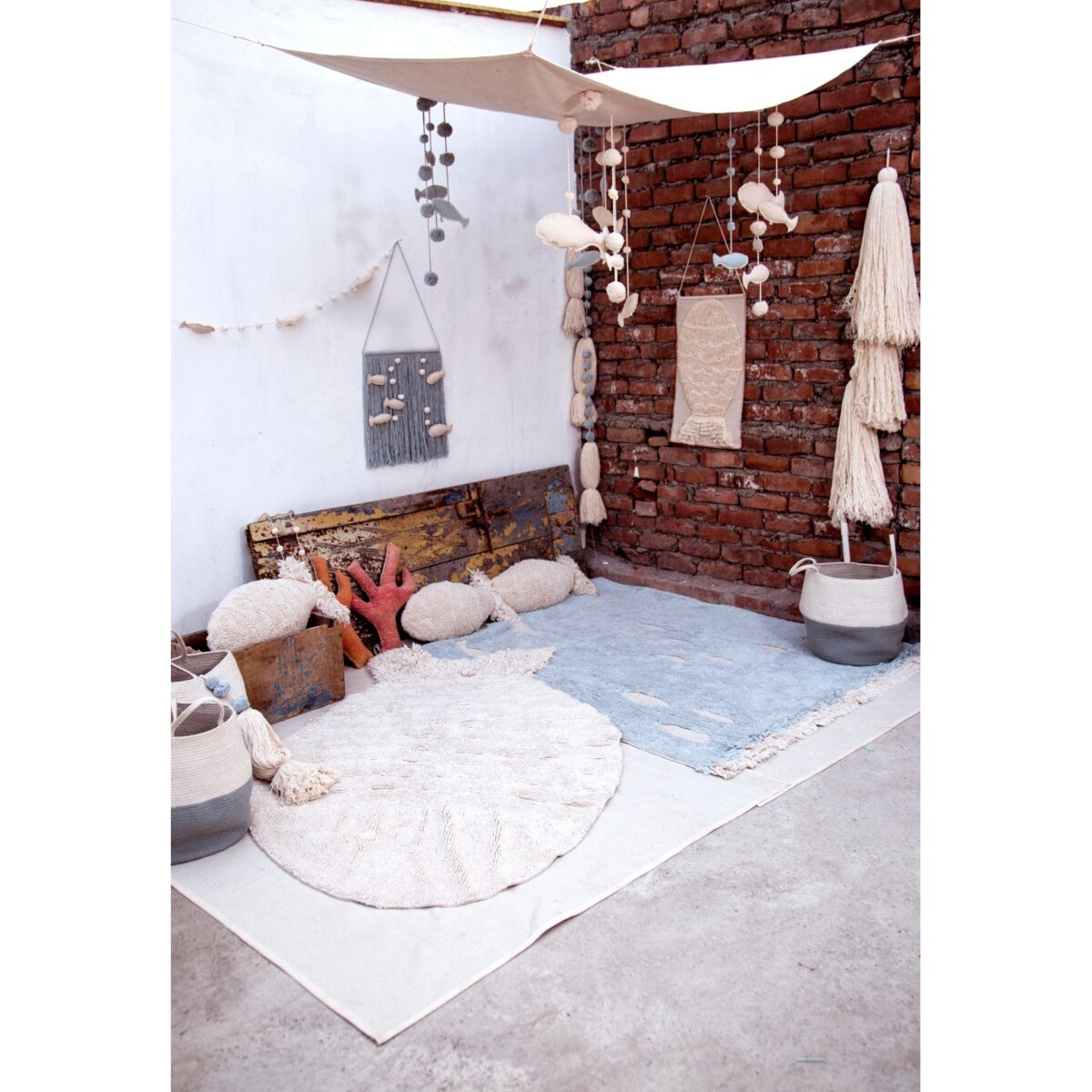 Dywan Bawełniany Big Fish 110x180 cm Lorena Canals