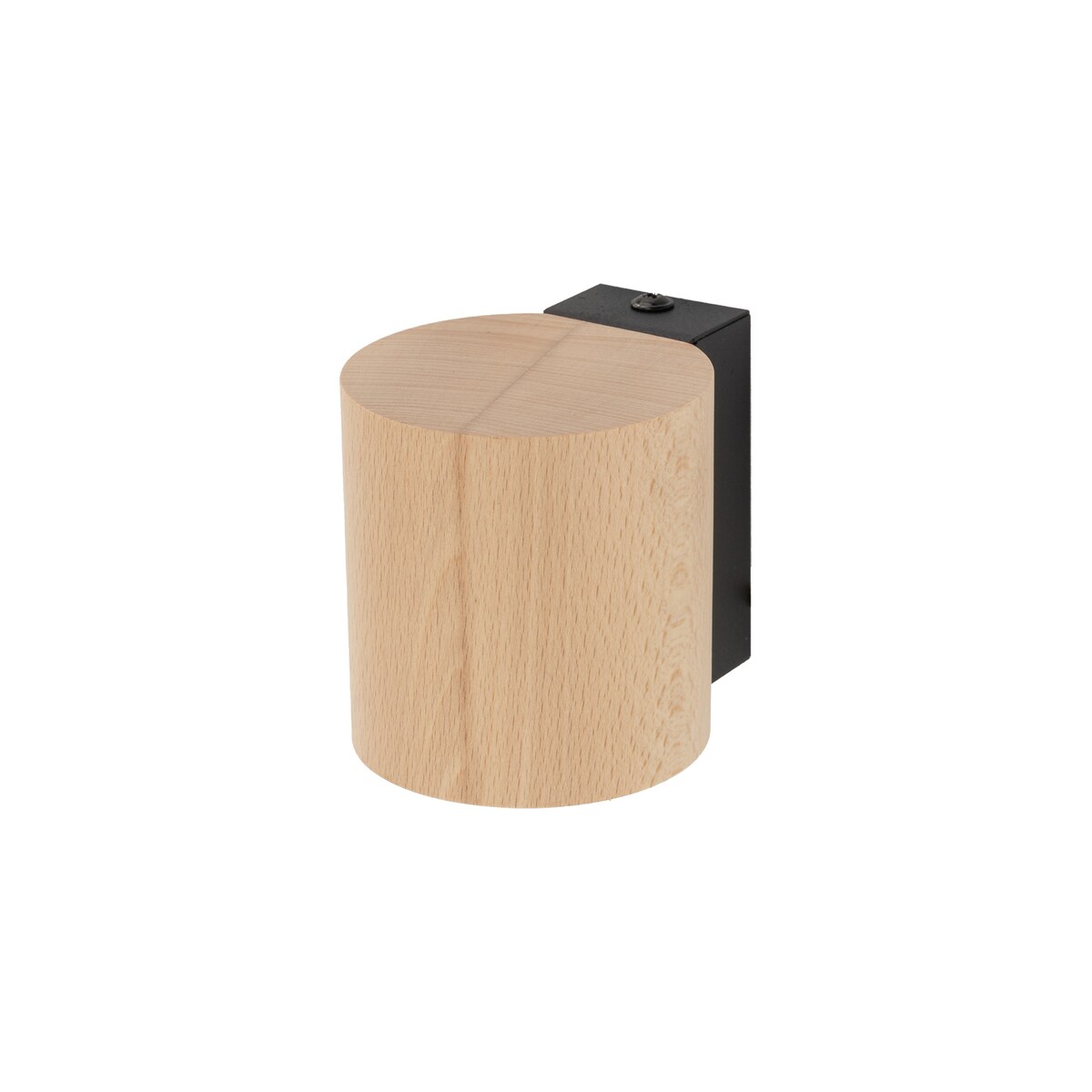 Kinkiet ścienny TK Lighting EVE WOOD Buk czarny GU10 nowoczesny lampa ścienna do salonu sypialni korytarza IP20