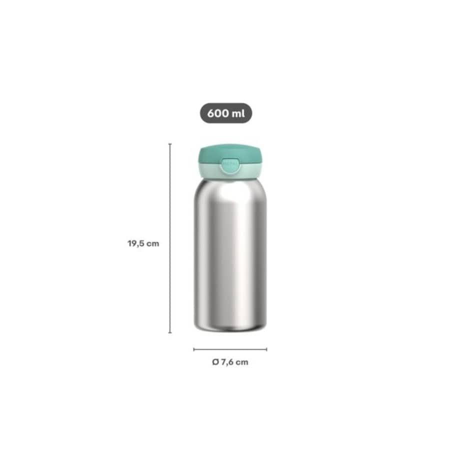 Butelka stalowa Flip Cap Campus 600 ml Cool Mint 107489090300
