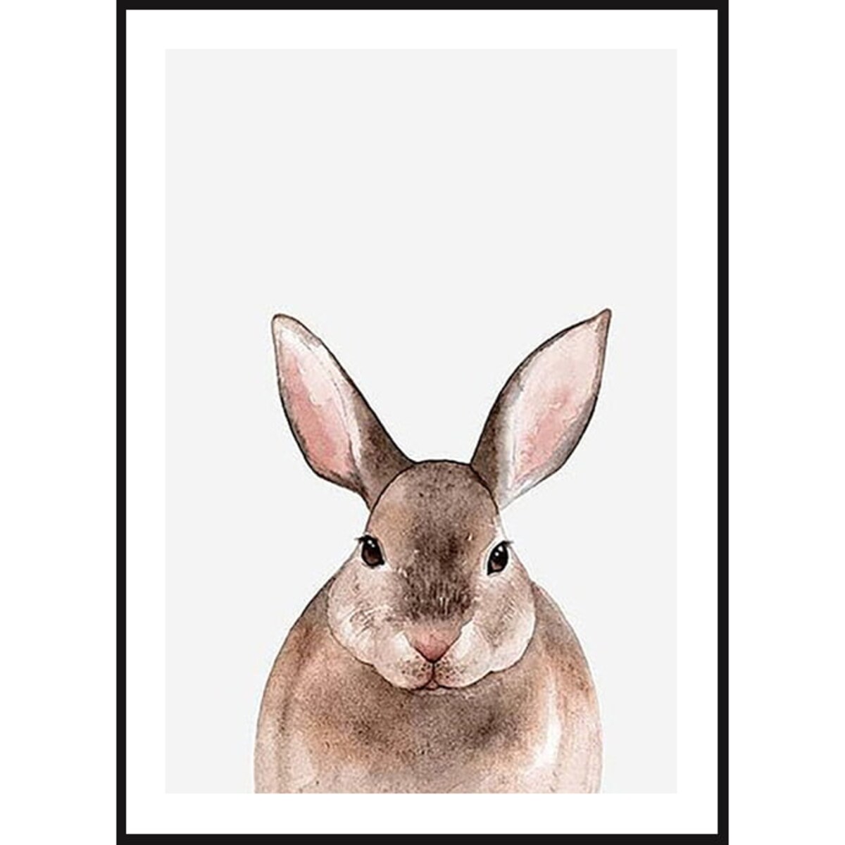 Poster Story, Plakat, Obraz - Zajączek w Akwareli, wymiary 21 x 30 cm