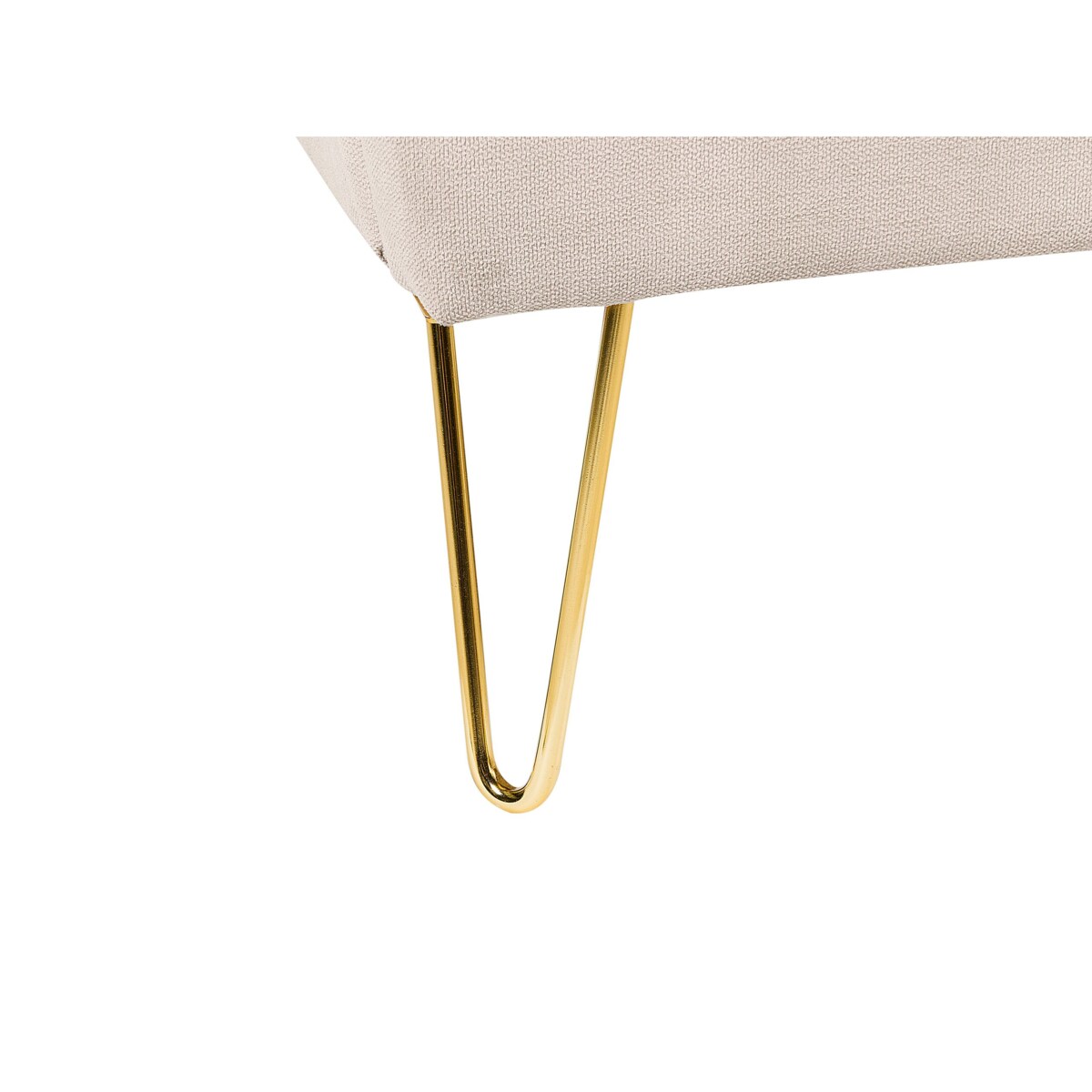 Łóżko tapicerowane 180 x 200 cm beżowe AMBILLOU