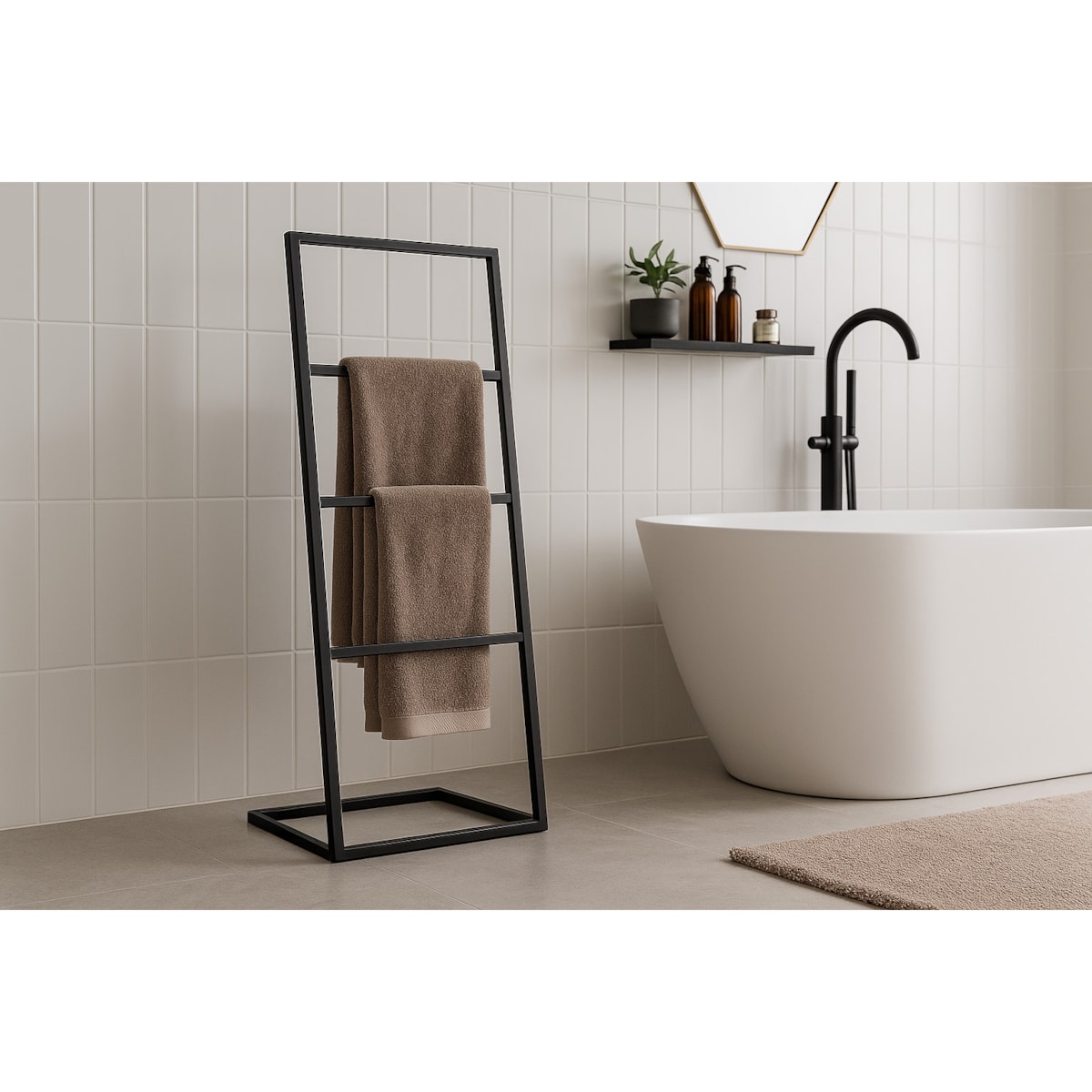 Meble dekoracyjne KS-41 WIESZAK TOWEL IV z serii KAJA HOME