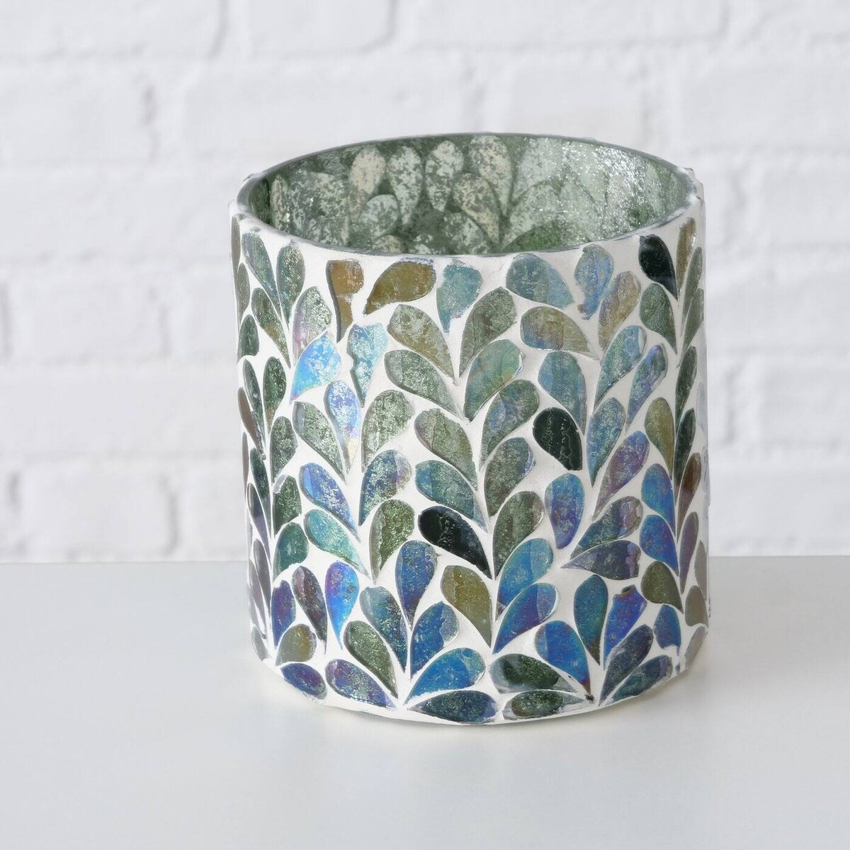 Świeczniki mozaiki KIRKAS, 2 sztuki