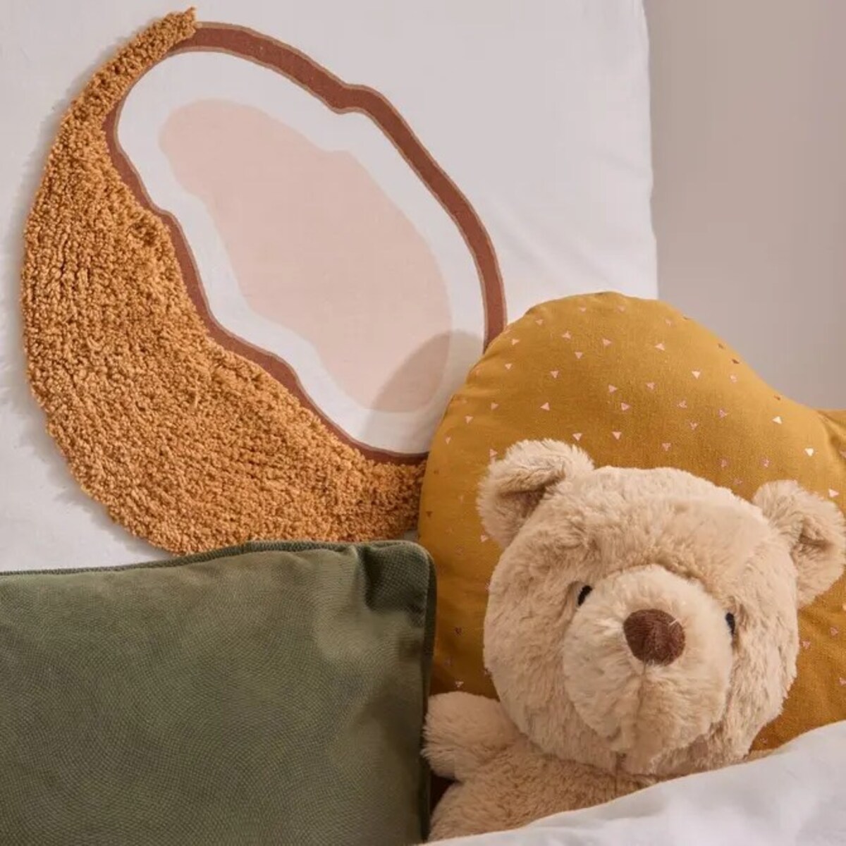 Komplet pościeli dziecięcej Coconut, biała, 200 x 140 cm