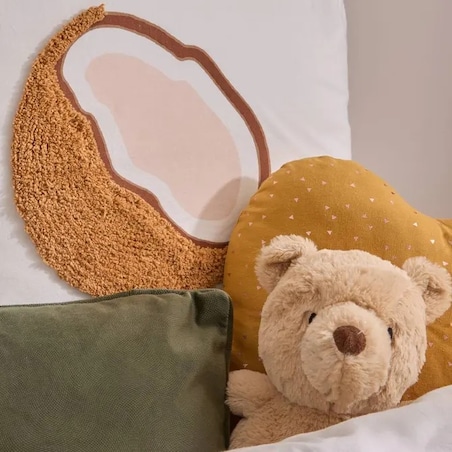 Komplet pościeli dziecięcej Coconut, biała, 200 x 140 cm