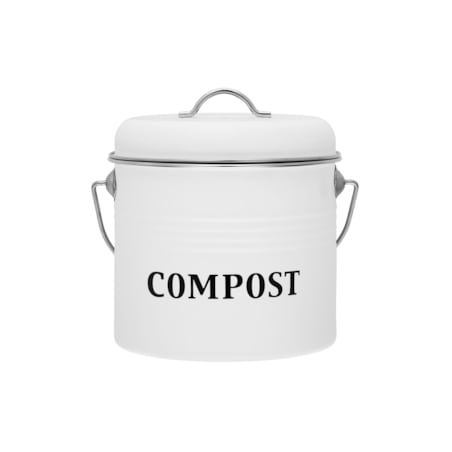 Domowy kompostownik metalowy, 3,5 l