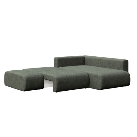 Lumine Sofa narożna - zielona