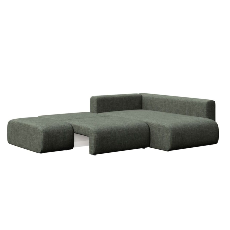 Lumine Sofa narożna - zielona