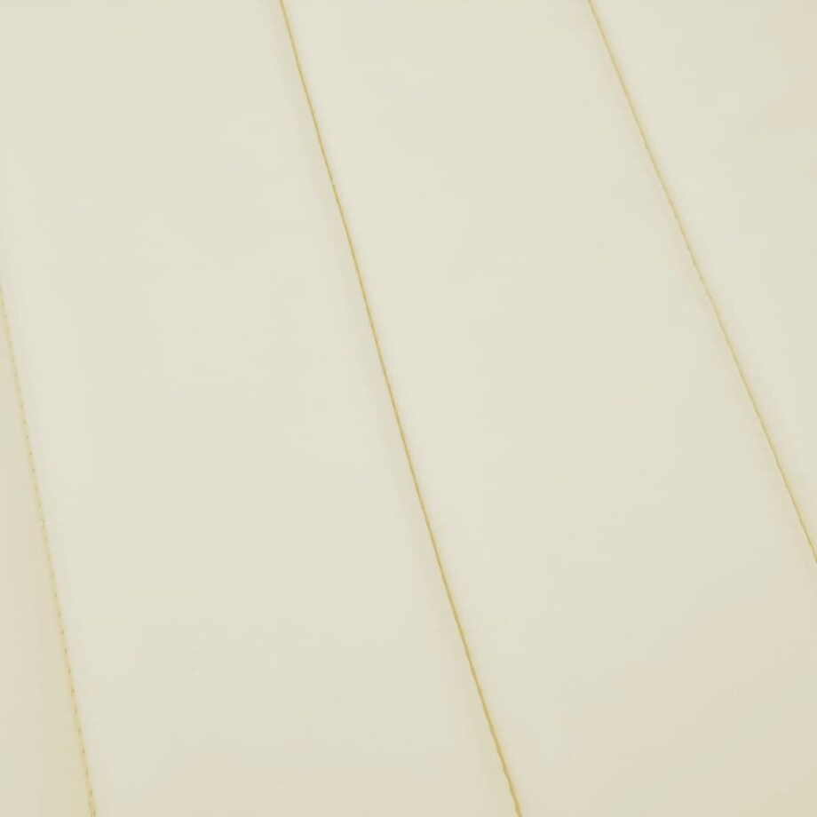 vidaXL Poduszka na leżak, kremowa, 200x50x3 cm, tkanina Oxford