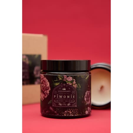 Świeca sojowa Piwonie