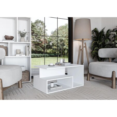 Ława IVA 90x51cm biała