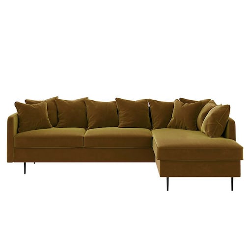 Esme Sofa narożna - miodowa