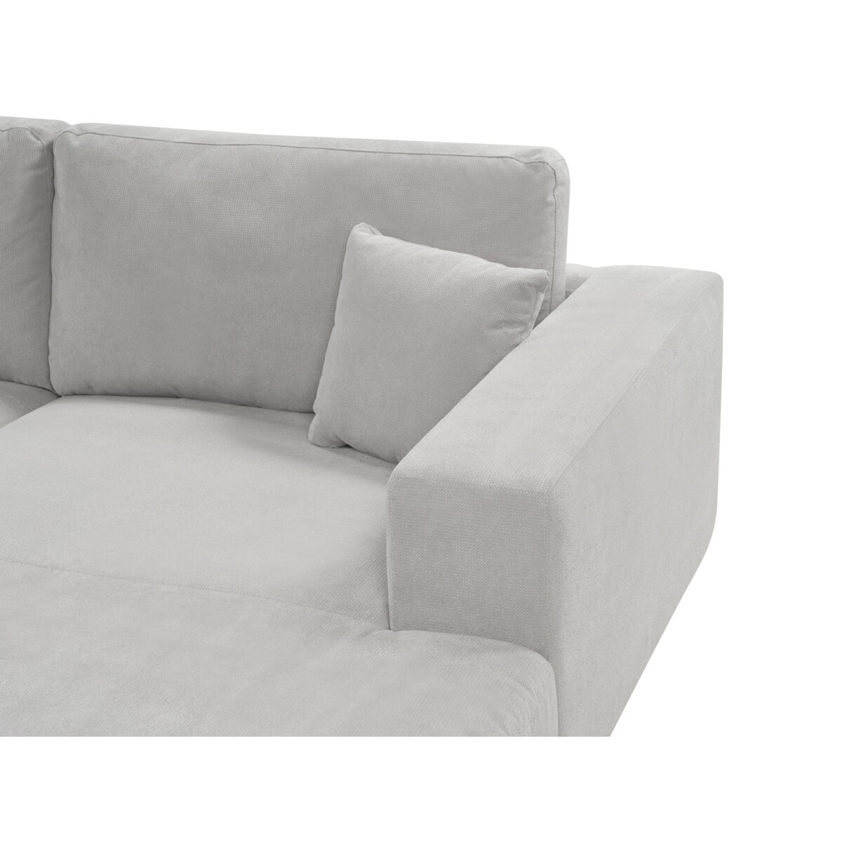 Narożnik 3-osobowy lewostronny jasnoszary LOFOTEN