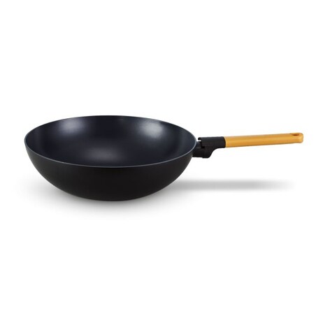 Wok patelnia z nieprzywierającą powłoką 30 cm Yellow Tasty+ 101723