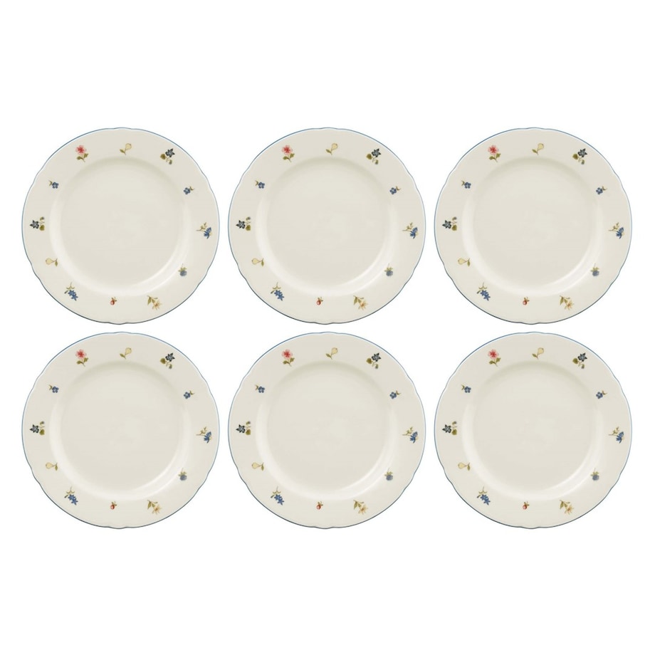 SELTMANN MARIE-LUISE STREUBLUME Zestaw 6 talerzy do sałatek 20 cm