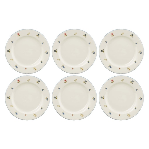 SELTMANN MARIE-LUISE STREUBLUME Zestaw 6 talerzy do sałatek 20 cm