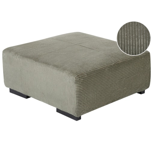 Otomana LUNGO Sztruks Zielony