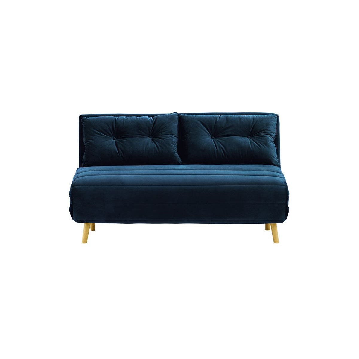 Sofa rozkładana Flic 142 cm-Velluto 11-like oak