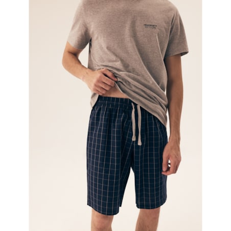 Piżama Dorm 42618-90X Szary, L