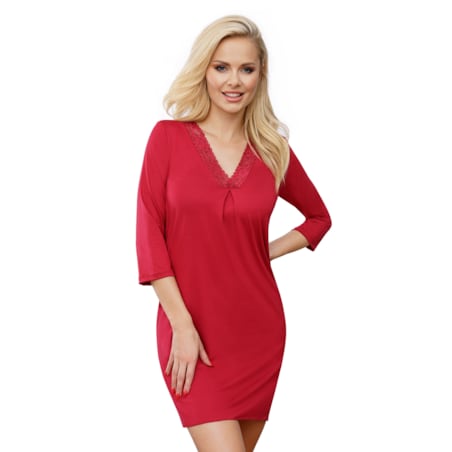 Koszulka 107 Burgundowa Burgundowy, 38