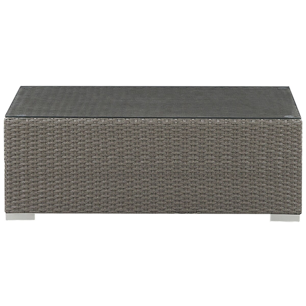 Zestaw ogrodowy z technorattanu 8-osobowy brązowy MAESTRO II