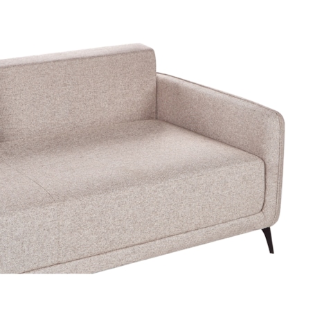 Sofa rozkładana HEMING Jasnobrązowy