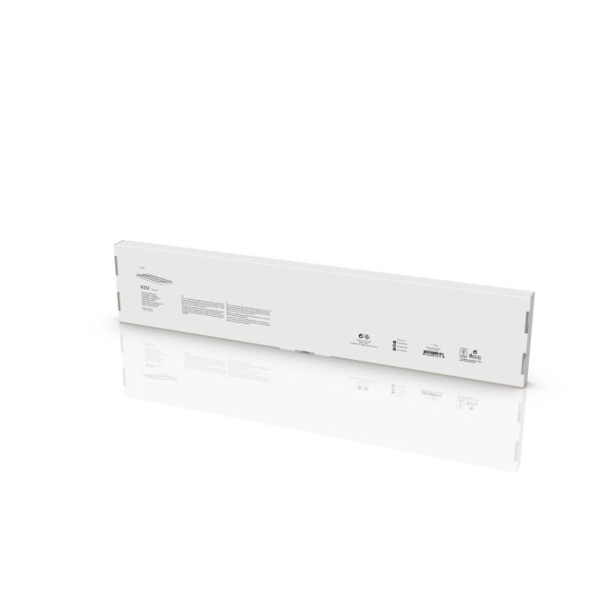 Reling na ręczniki podwójny 70 cm Rim white 14474