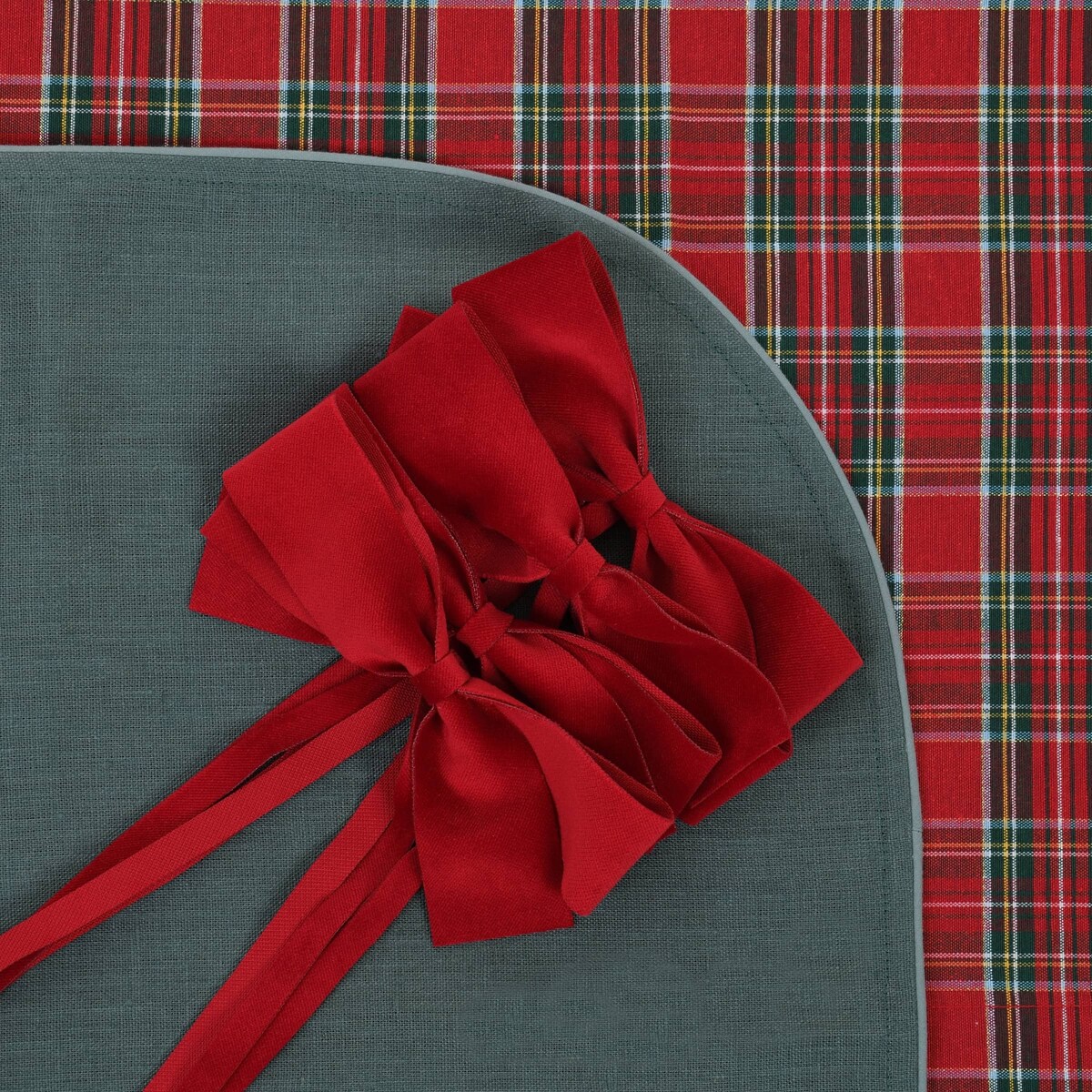 Bieżnik Red Tartan - 50 cm x 150 cm