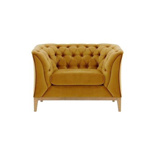 Fotel Chesterfield Modern Wood-Velluto 8