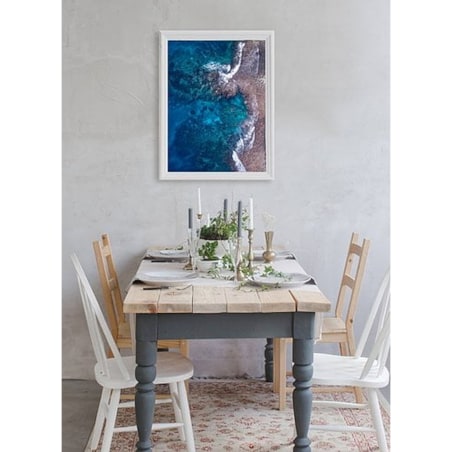 Poster Story, Plakat, Obraz - Morze Czerwone z Lotu Ptaka, wymiary 42 x 60 cm