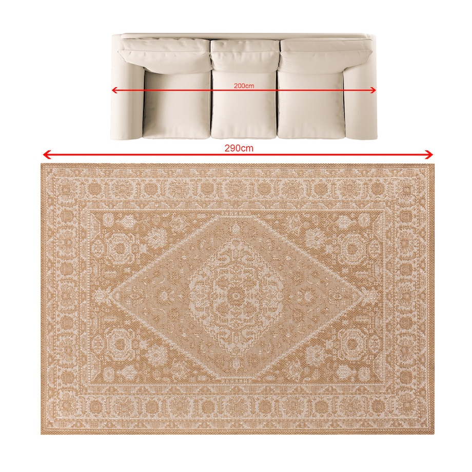 Dywan Marano camel 200x290 cm, 200x290 cm