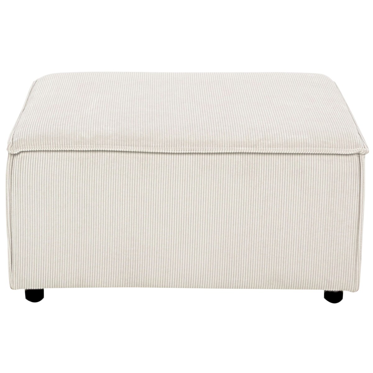 Otomana ARDAL Sztruks Złamana biel