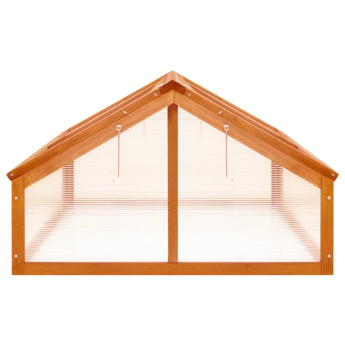 vidaXL Inspekt, brązowy, 114x80x50 cm, drewno jodłowe