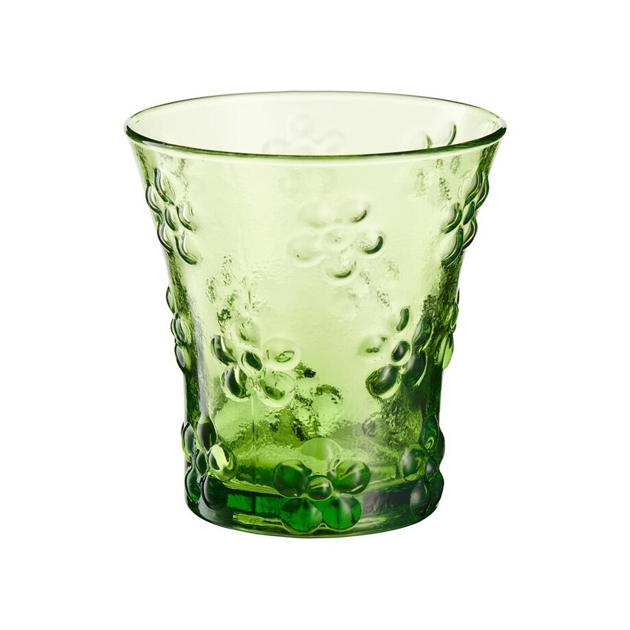 VILLA ITALIA Szklanka zielona 200 ml BLOSSOM