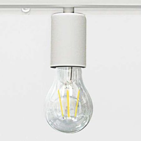 LAMPA wisząca FINLAND 307163 Polux loftowa OPRAWA zwis klatka retro biała przezroczysta