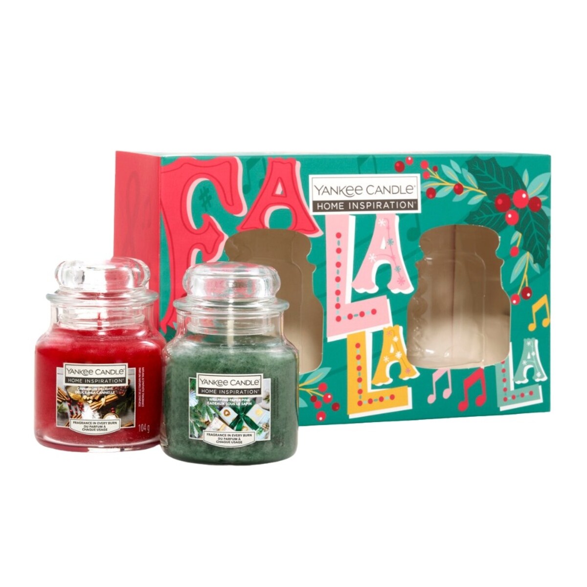 Home Inspiration zestaw 2 małe świece