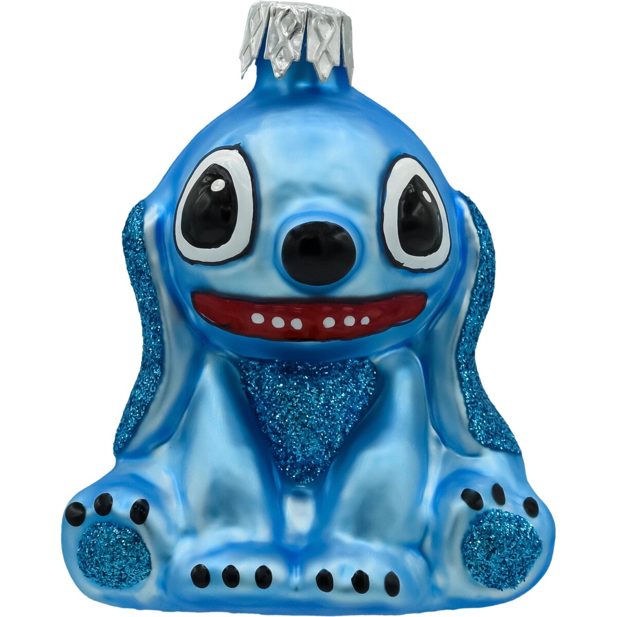 Bombka choinkowa: Stitch: błękitny