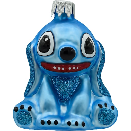 Bombka choinkowa: Stitch: błękitny