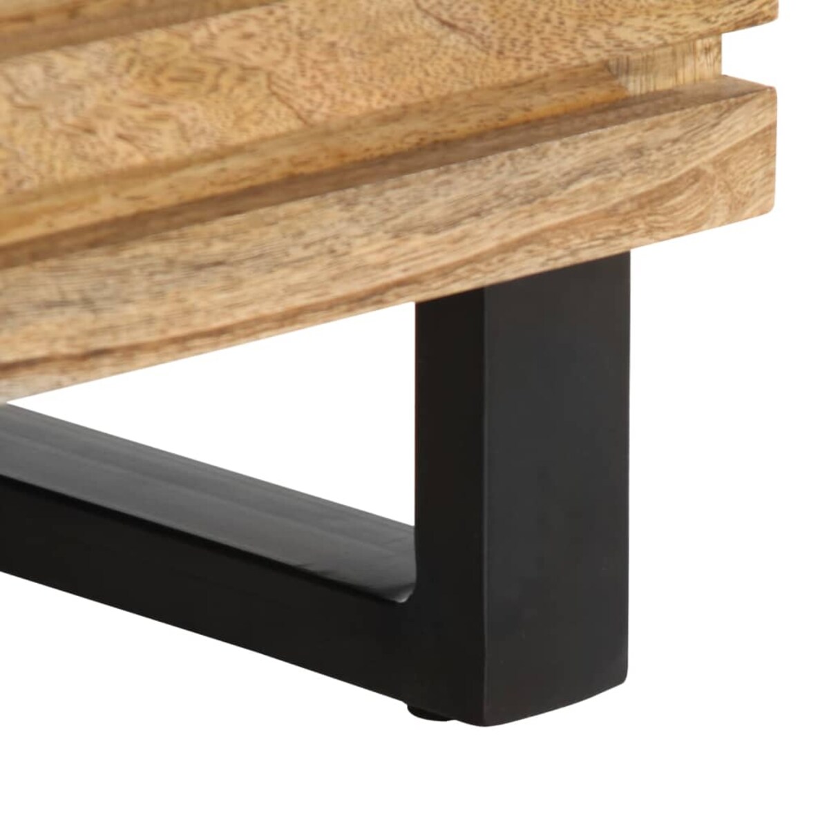 vidaXL Szafka, 40x34x75 cm, lite surowe drewno mango