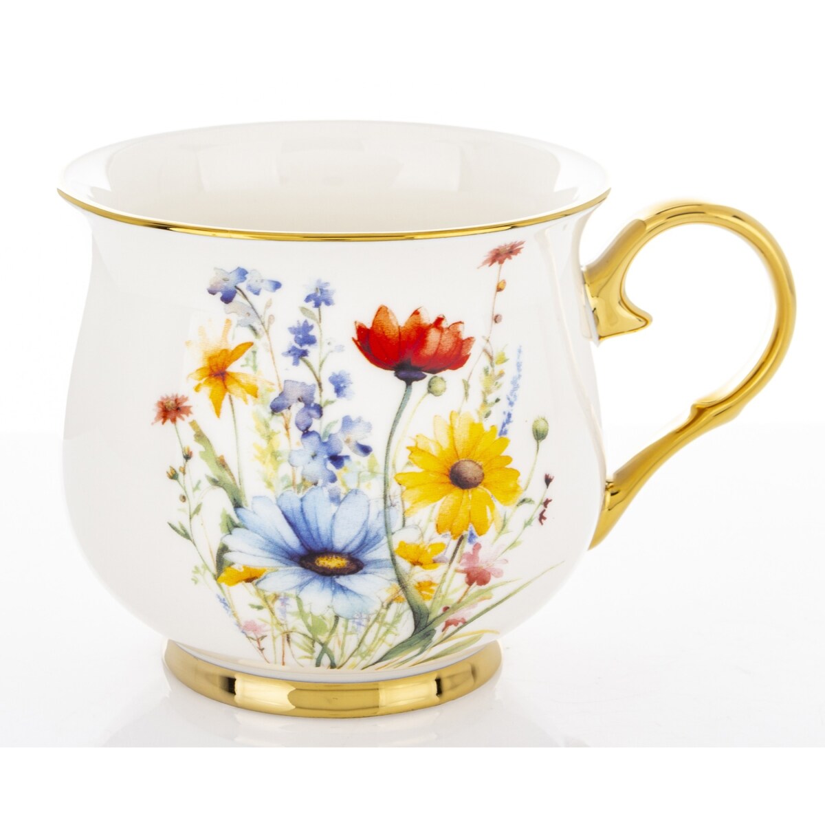 Kubek porcelanowy baryłka 430 ml z pudełkiem 9x13,5x10 cm BALERO-6