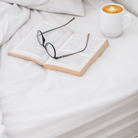 Prześcieradło bawełniane hotelowe białe 200x220 GŁADKIE