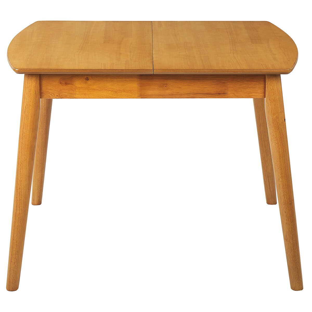 Stół do jadalni rozkładany TOMS Jasnobrązowy 100/130 cm 80 cm