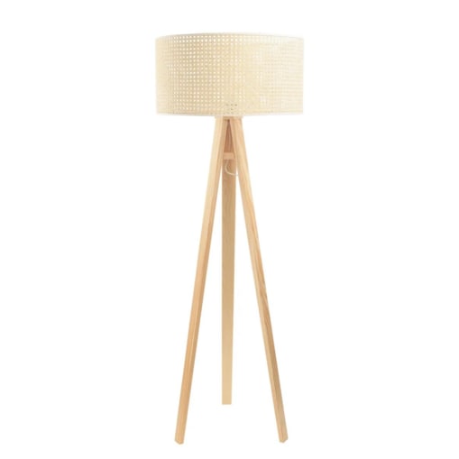 Lampa stojąca BOHO 50 rattan naturalny