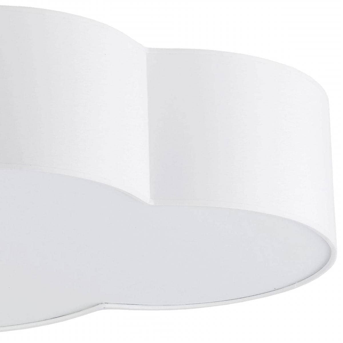 Lampa dziecięca sufitowa Cloud 1533 TK Lighting chmura z tkaniny biała