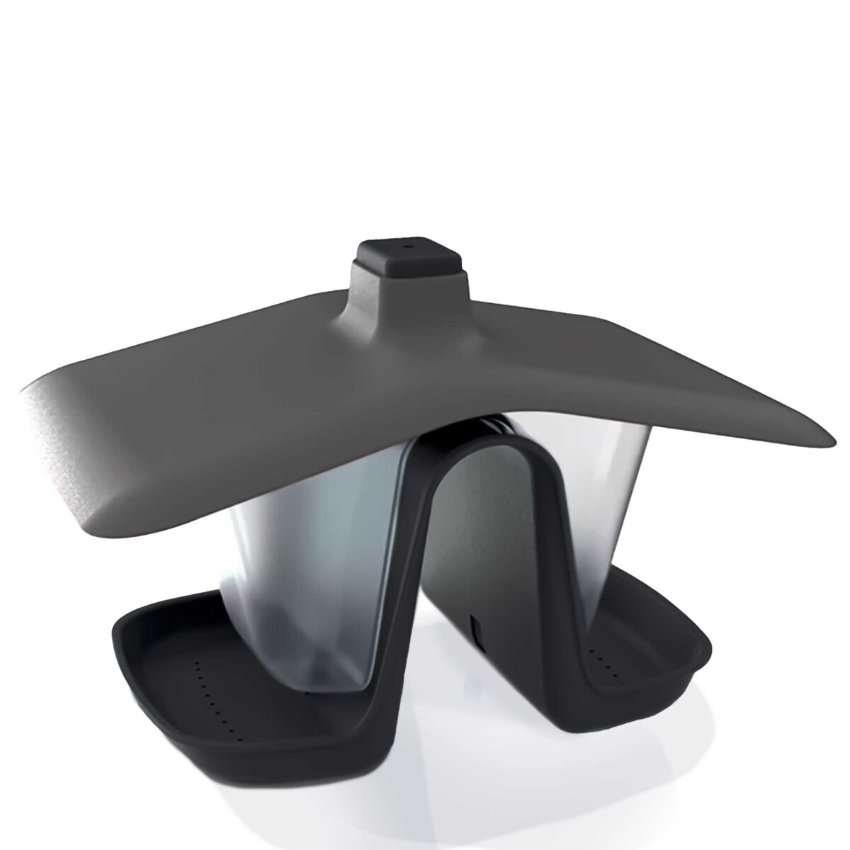 Karmnik Dla Ptaków 27X18 Cm Stojący Wiszący Plastikowy Podwójny Budka