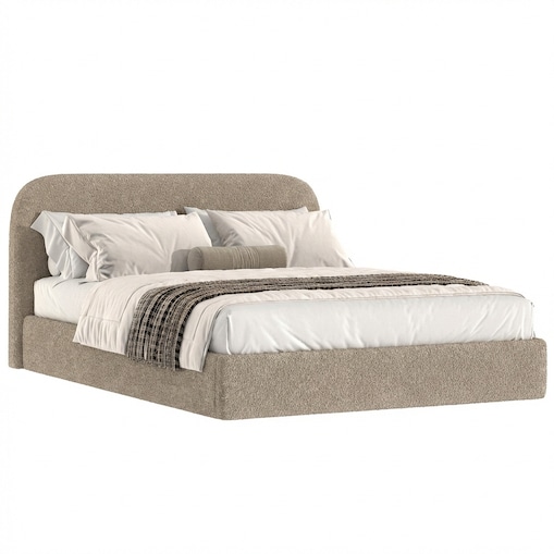 Łóżko Tapicerowane Bellagio 120X200 Stelaż Pojemnik Na Pościel Loop 08